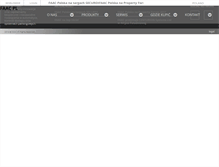 Tablet Screenshot of faac.pl